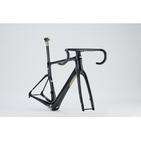 Chapter2 KOKO Disc Frameset - Black + UD w/Gold